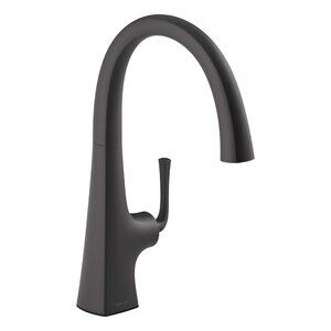 🏡🏡Kohler 22065-BL Graze Bar sink faucet with swing spout NWT